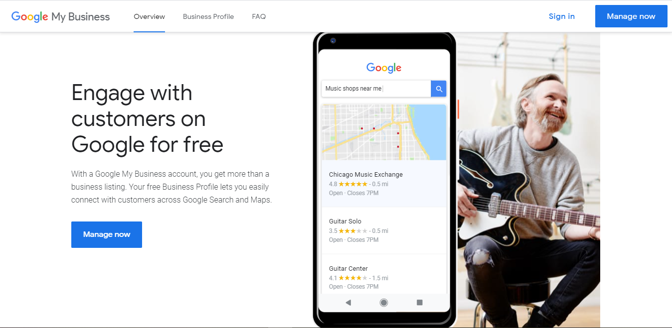 google my business